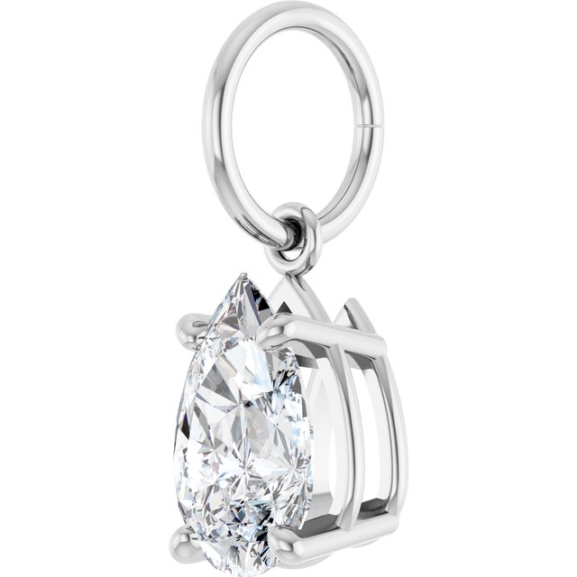 Lab-Grown Diamond | Pear | 8 x 5mm