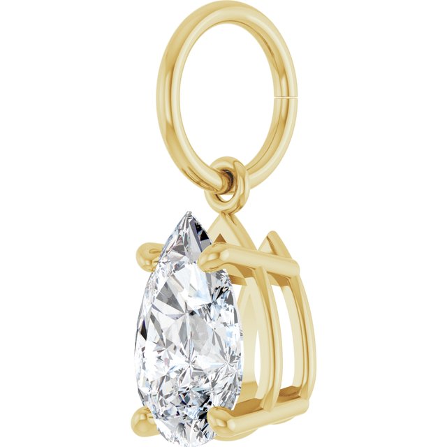 Lab-Grown Diamond | Pear | 8 x 5mm