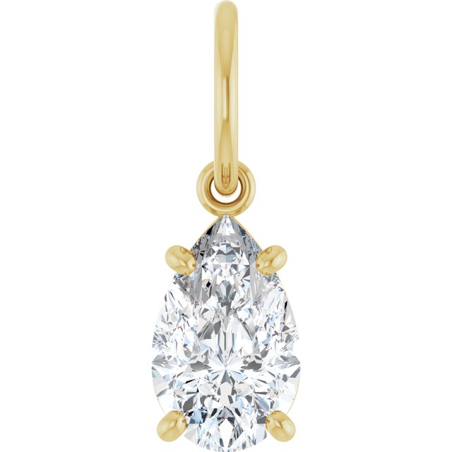 Lab-Grown Diamond | Pear | 8 x 5mm