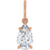 Lab-Grown Diamond | Pear | 8 x 5mm