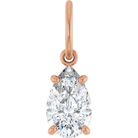 Lab-Grown Diamond | Pear | 8 x 5mm