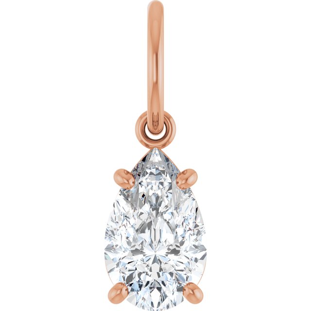 Lab-Grown Diamond | Pear | 8 x 5mm