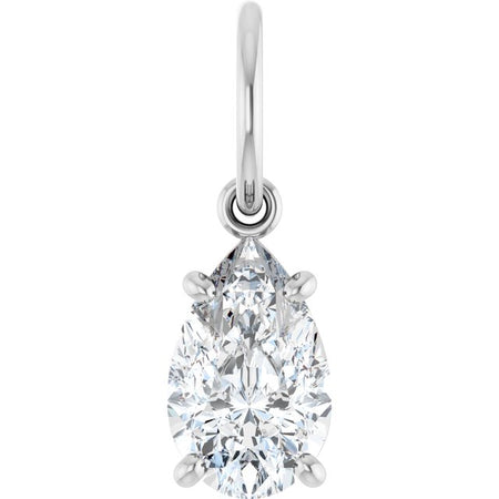 Lab-Grown Diamond | Pear | 8 x 5mm
