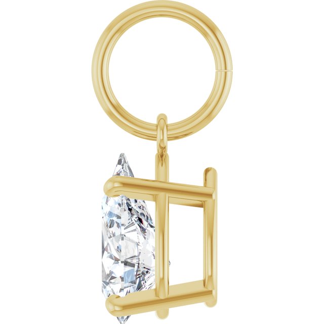 Lab-Grown Diamond | Pear | 8 x 5mm