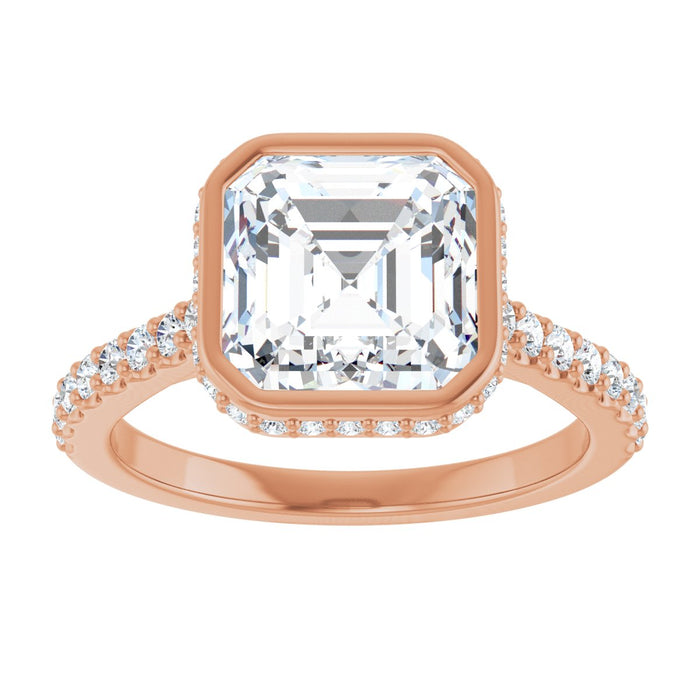 10K Rose | Asscher