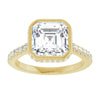 10K Yellow | Asscher
