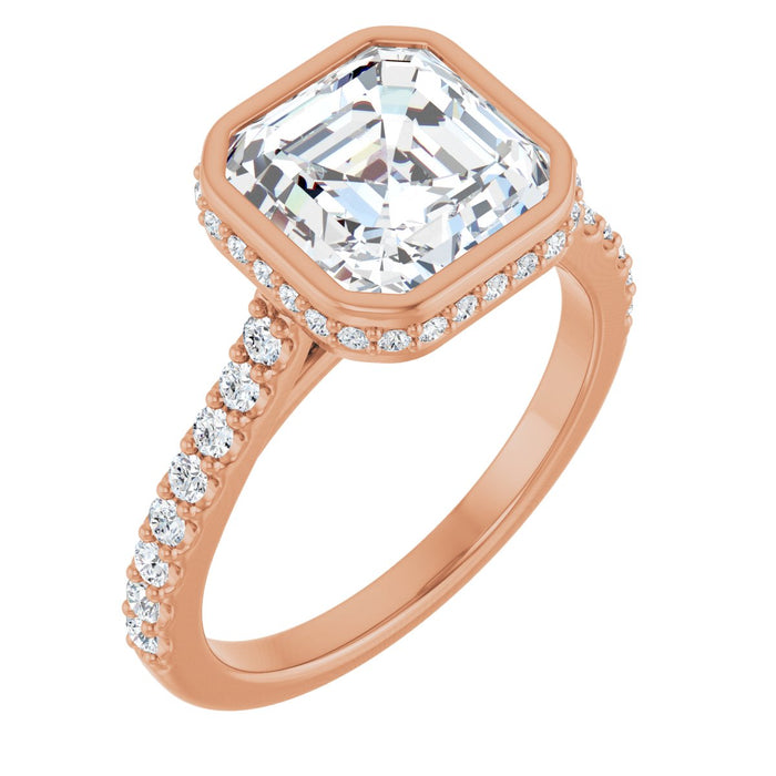 10K Rose | Asscher