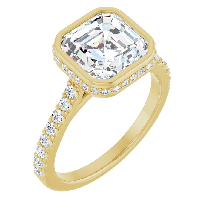 10K Yellow | Asscher