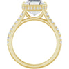 14K Yellow | Asscher