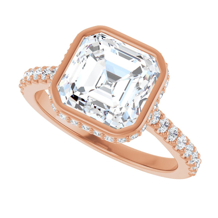 14K Rose | Asscher