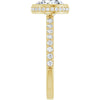 14K Yellow | Round