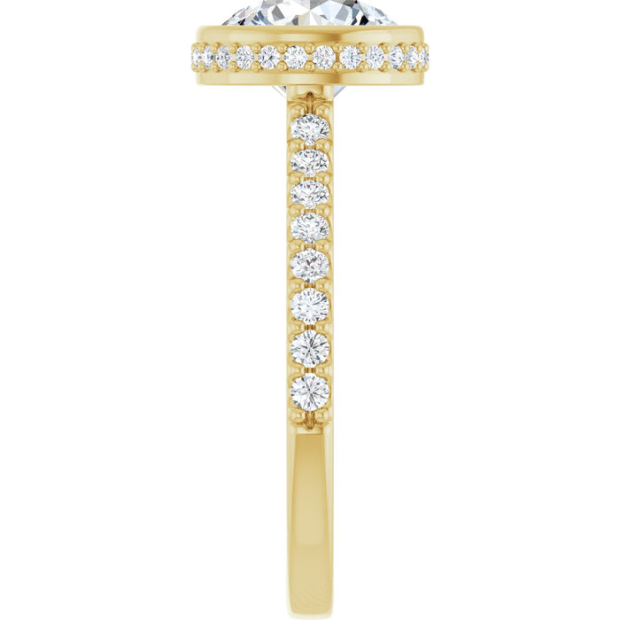 14K Yellow | Round