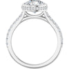 14K White | Round