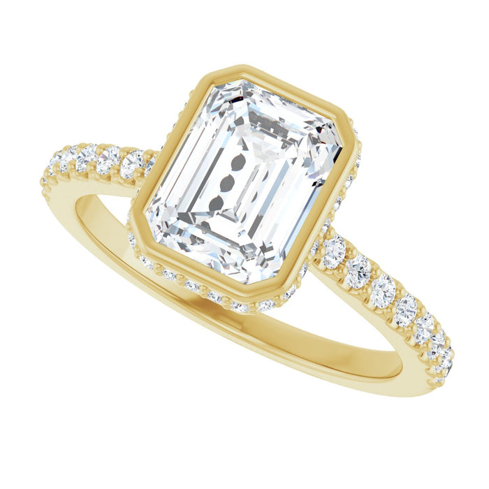 14K Yellow | Emerald