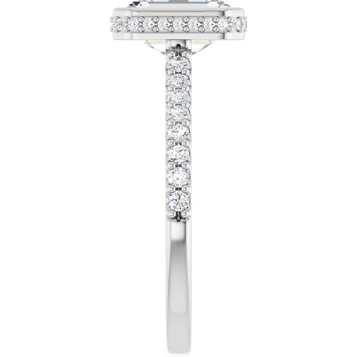 14K White | Emerald