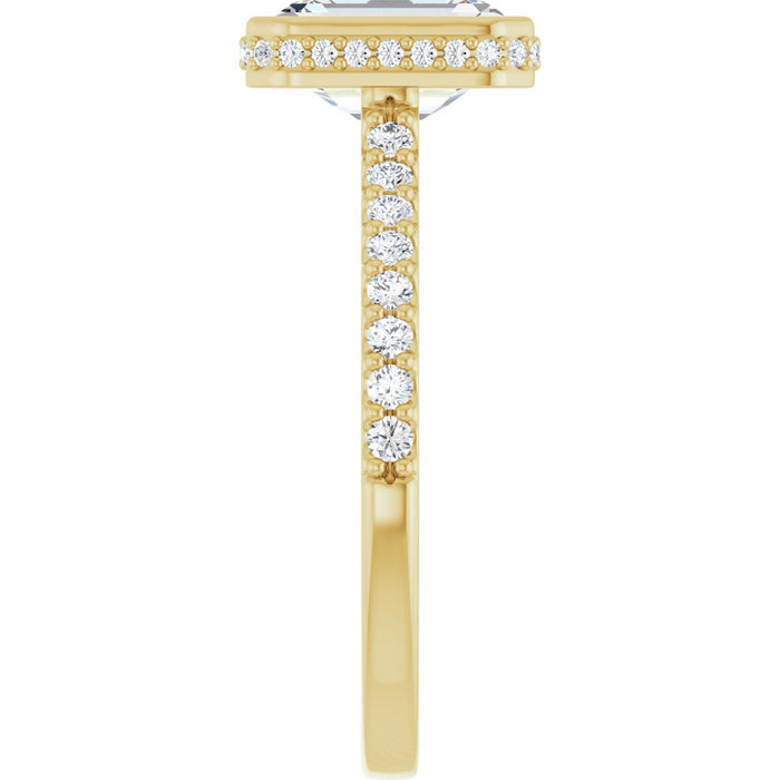 14K Yellow | Emerald