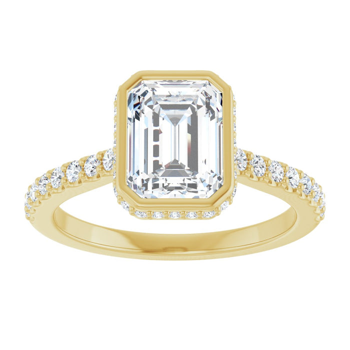 14K Yellow | Emerald