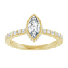 14K Yellow | Marquise
