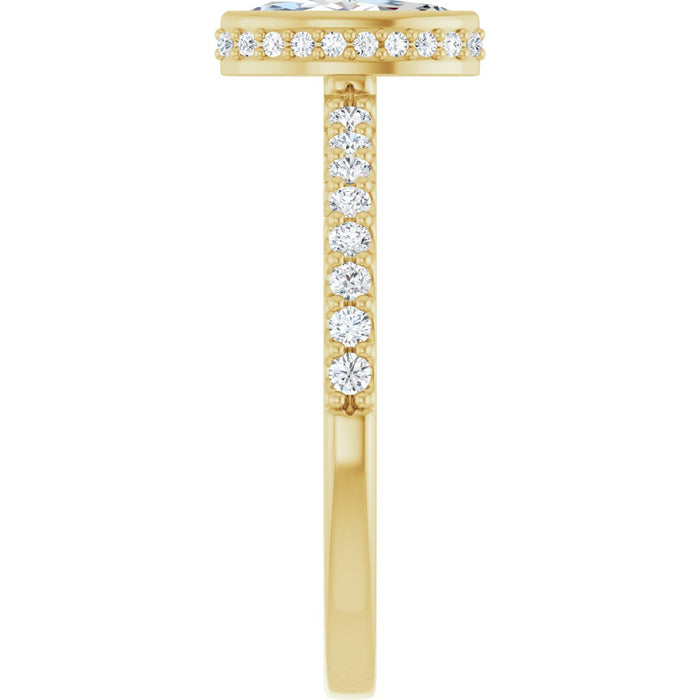14K Yellow | Marquise