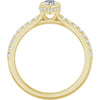 14K Yellow | Marquise