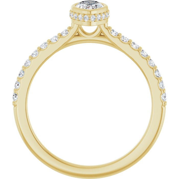 14K Yellow | Marquise