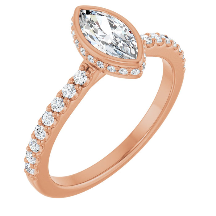 14K Rose | Marquise