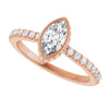 14K Rose | Marquise