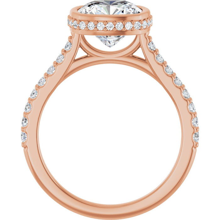 14K Rose | Cushion