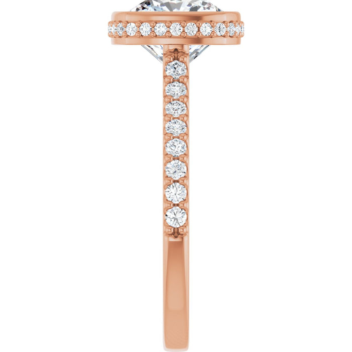 14K Rose | Cushion