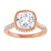 14K Rose | Cushion