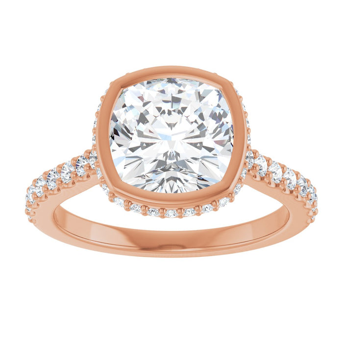 14K Rose | Cushion