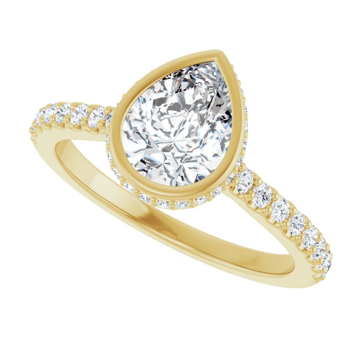 14K Yellow | Pear