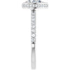 14K White | Pear