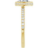 14K Yellow | Pear