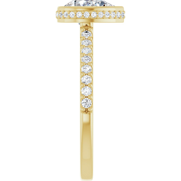 14K Yellow | Pear