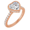 14K Rose | Heart