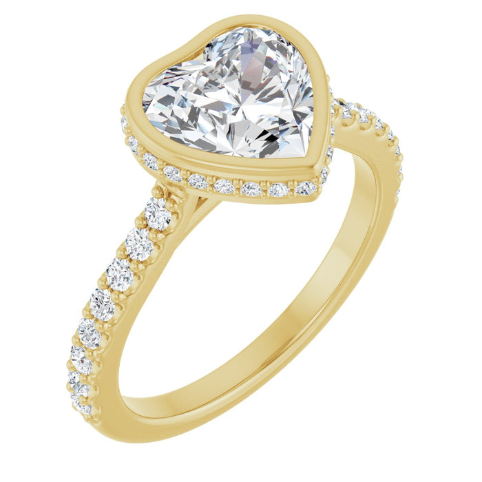 14K Yellow | Heart