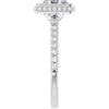14K White | Square