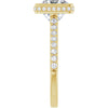 14K Yellow | Square