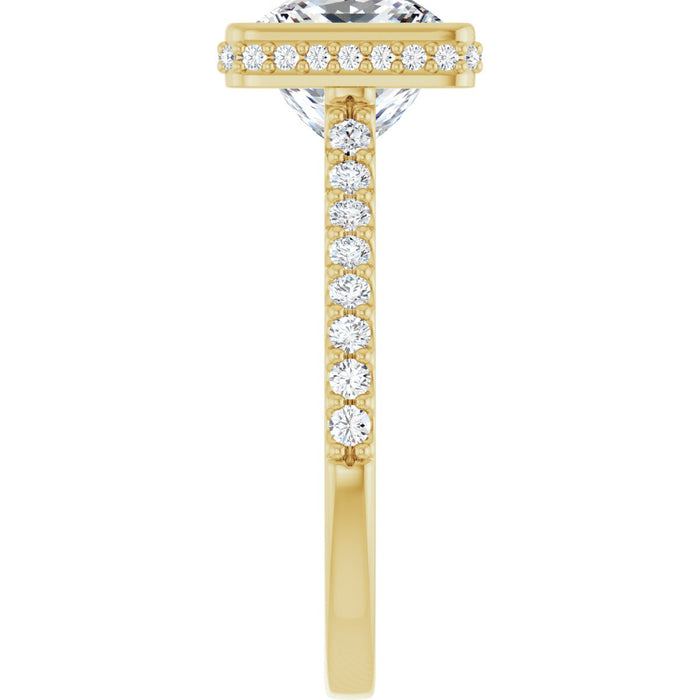 14K Yellow | Square