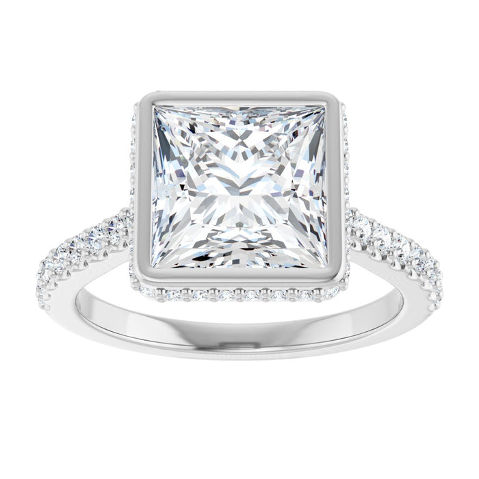 14K White | Square