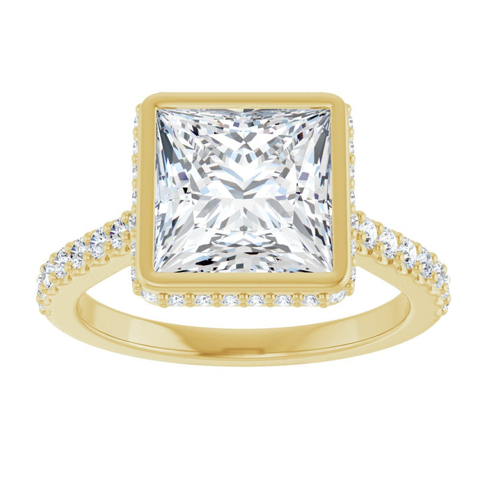 14K Yellow | Square