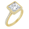 14K Yellow | Square