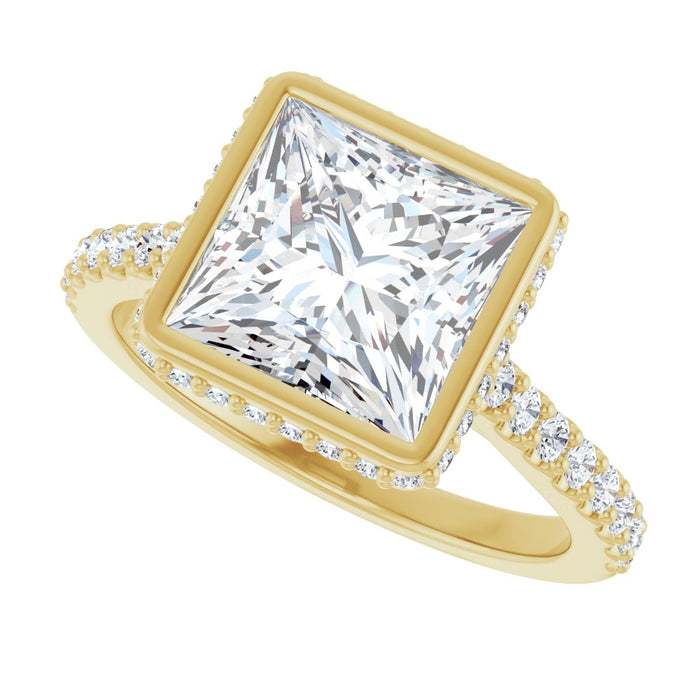 14K Yellow | Square