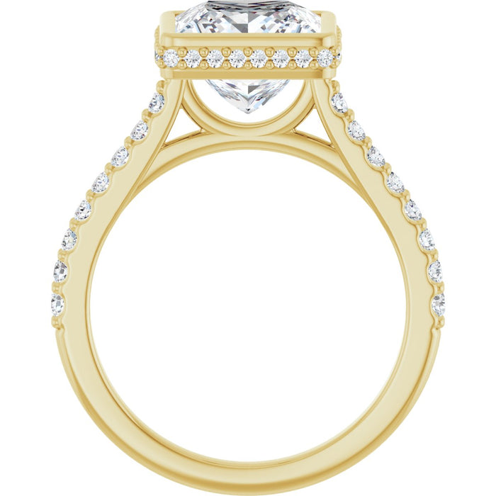 14K Yellow | Square