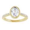 14K Yellow | Oval
