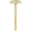 14K Yellow | Oval
