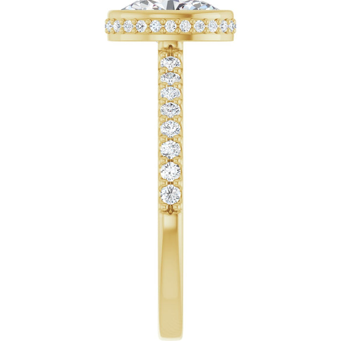 14K Yellow | Oval