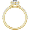 14K Yellow | Oval