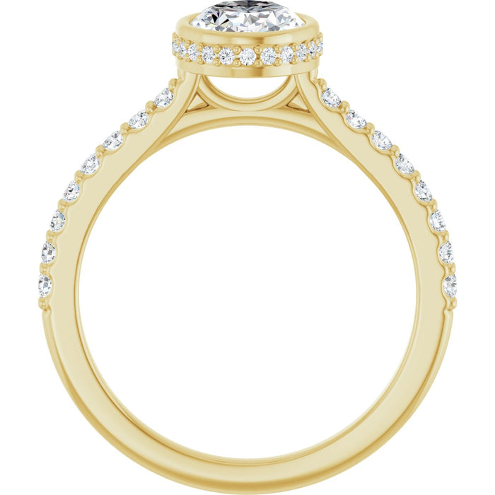 14K Yellow | Oval
